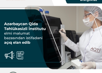 AQTİ elmi məlumat bazasından istifadəni açıq elan edib