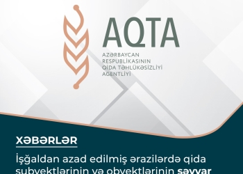 Azad edilmiş ərazilərdə qida subyektlərinin və obyektlərinin səyyar qeydiyyatına başlanıb