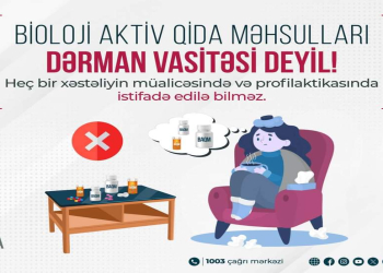 AQTA bioloji aktiv qida məhsulları ilə bağlı istehlakçılara müraciət edib