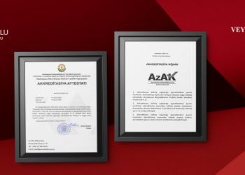 Veysəloğlu Mərkəzi Sınaq Laboratoriyası ISO/IEC 17025 akkreditasiyasını əldə etdi – keyfiyyət və etibarlılıqda yeni mərhələ