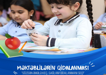 Məktəblilərin qidalanması - "Sözdən əmələ keç, sağlam qidalanmanı seç!