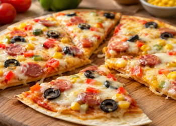 10 dəqiqəyə lavaş pizzası - RESEPT