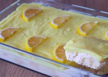 Asan başa gələn limonlu tiramisu resepti