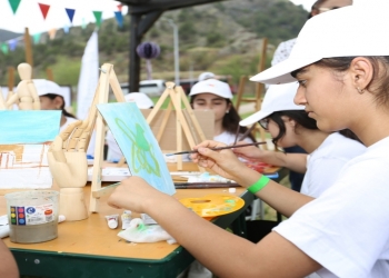 Laçında Uşaq İncəsənət Festivalının yay düşərgəsi keçirilib