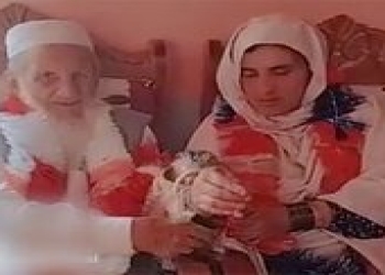 110 yaşlı 12 uşaq atası dördüncü dəfə evlənib