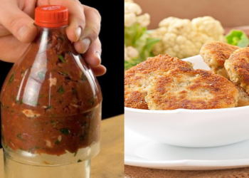 Kotlet hazırlayanda plastik şüşədən istifadə edin – Maraqlı üsul
