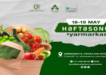 “Kənddən Şəhərə” həftəsonu yarmarkası təşkil ediləcək