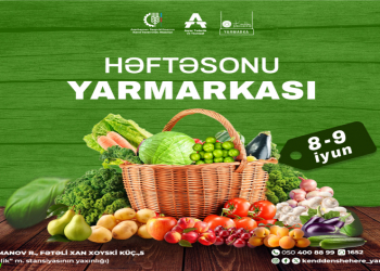 Həftəsonu “Kənddən Şəhərə” yarmarkası təşkil ediləcək