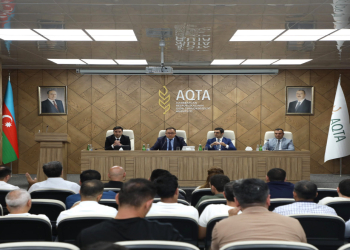 AQTA-da ölkəmizə bioloji aktiv qida məhsulları idxal edən bir qrup sahibkarla görüş keçirilib
