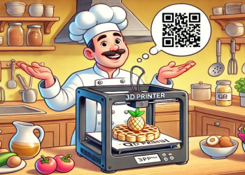 Yeməli QR kodu: yeni 3D çap üsulu yemək tərzimizi dəyişir