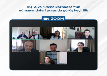 AQTA və “Rosselxoznadzor”un nümayəndələri arasında görüş keçirilib
