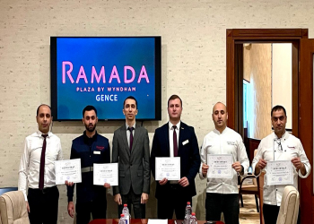“Ramada Plaza Gəncə” otelinin əməkdaşları üçün HACCP təlimi keçirilib