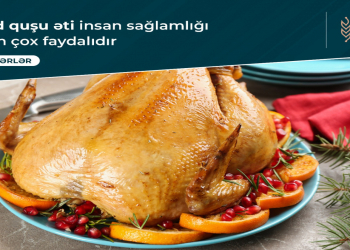 Hind quşu əti insan sağlamlığı üçün çox faydalıdır
