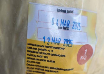 Nehrə yağı altında satılan yağ spred yağl imiş...