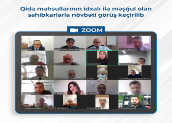 Qida məhsullarının idxalı ilə məşğul olan sahibkarlarla növbəti görüş keçirilib