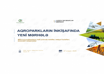 “Aqroparkların inkişafında yeni mərhələ” mövzusunda tədbir keçirilib