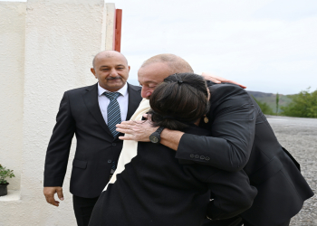 Prezident İlham Əliyev Xocavənd rayonunun Sos kəndində olub