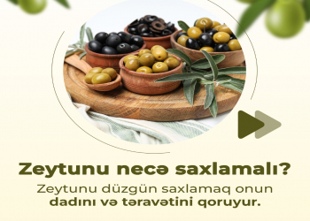 Zeytunu necə saxlamalı?