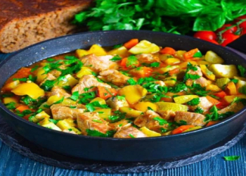 Tərəvəzli bişmiş ət — sağlam hazırlanma üsulu (RESEPT)