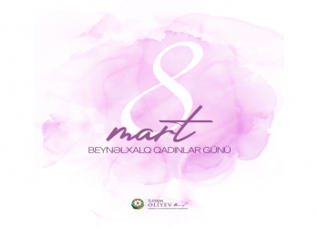 Prezident İlham Əliyevin sosial media hesablarında Beynəlxalq Qadınlar Günü münasibətilə paylaşım edilib
