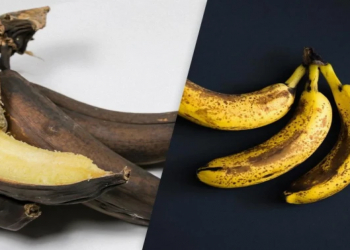 Qabığı qaralmış bananlar daha faydalıdır?
