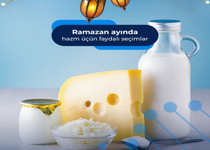Ramazan ayında həzm üçün faydalı seçimlər