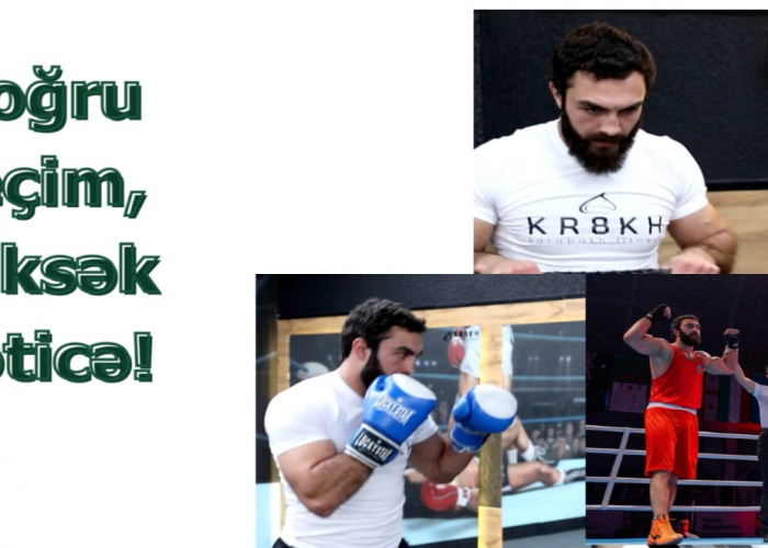 Dünya çempionu idmanla məşğul olanlara çağırış etdi